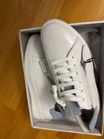 Tamaris Damen Leder Sneaker Weiss
