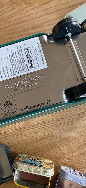 Tutte le decorazioni: VW Bus Blechdosen – Usato da Waldenburg venduto da Oliro75 4