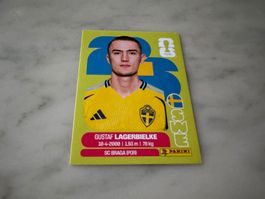 Panini Fussball WM 2026 Sticker Gustaf Lagerbielke SWE 7