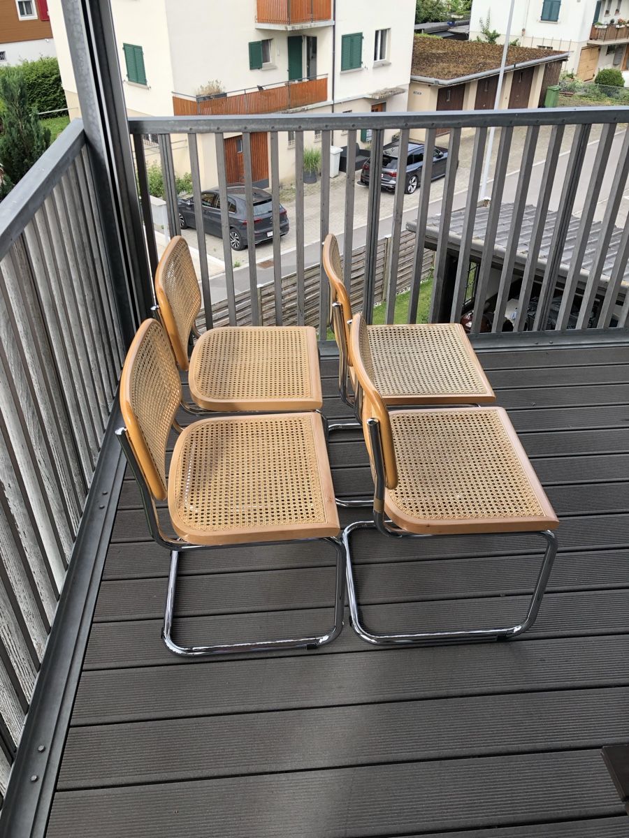 Chaises: Freischwinger Geflecht 4x – D'occasion à Fribourg par ann_l9b7 2