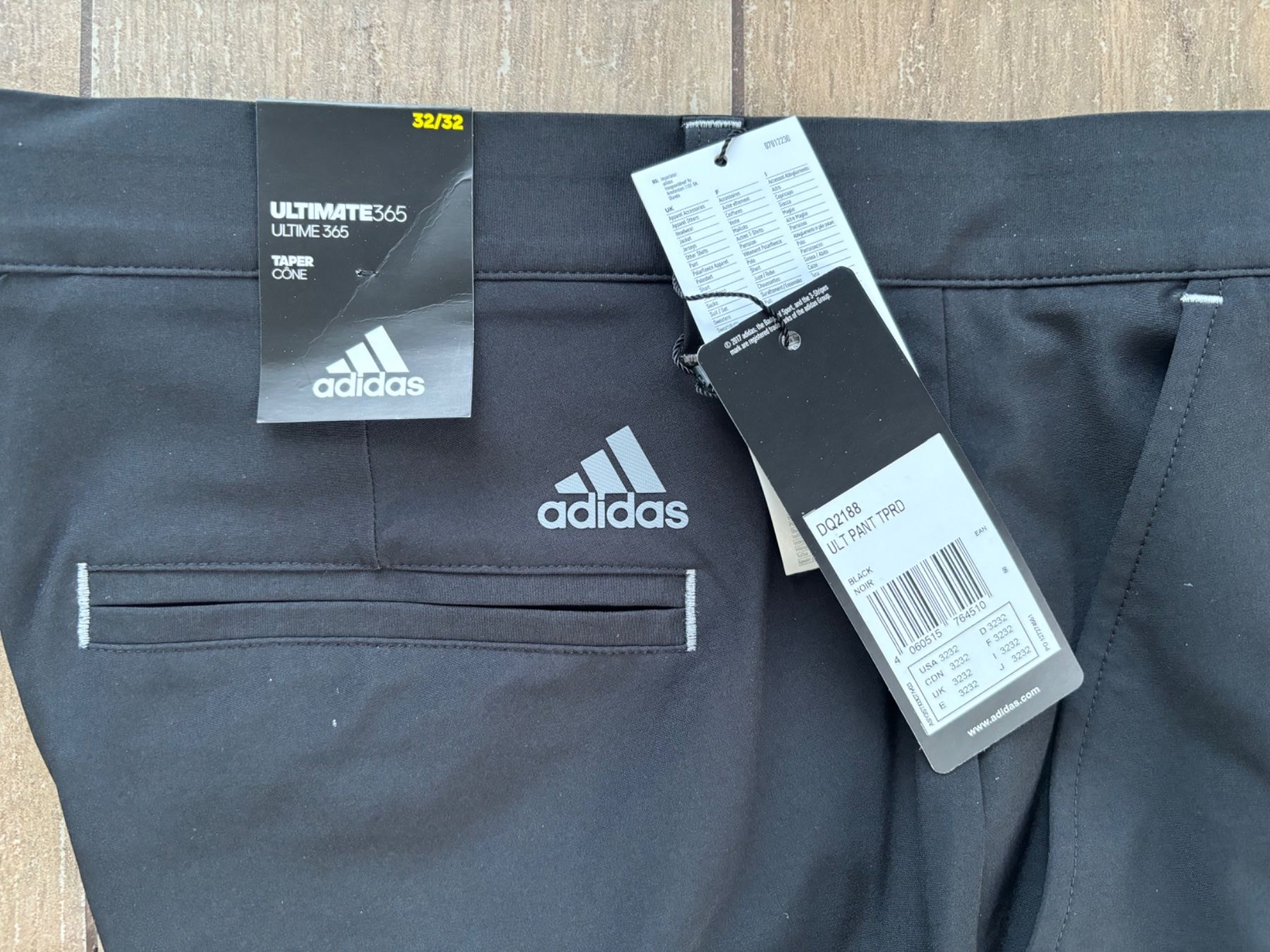 Adidas Pantaloni: 32/32_adidas golf_NEU_LP 90 sfr – Nuovo e nell'imballaggio originale da Versegeres venduto da kista 6