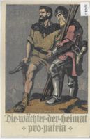 Bundesfeier 1910 - Die Wächter der Heimat - Pro Patria