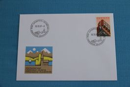 Werbestempel-Ersttag, 9487 Gamprin-Bendern, 26.10.1987
