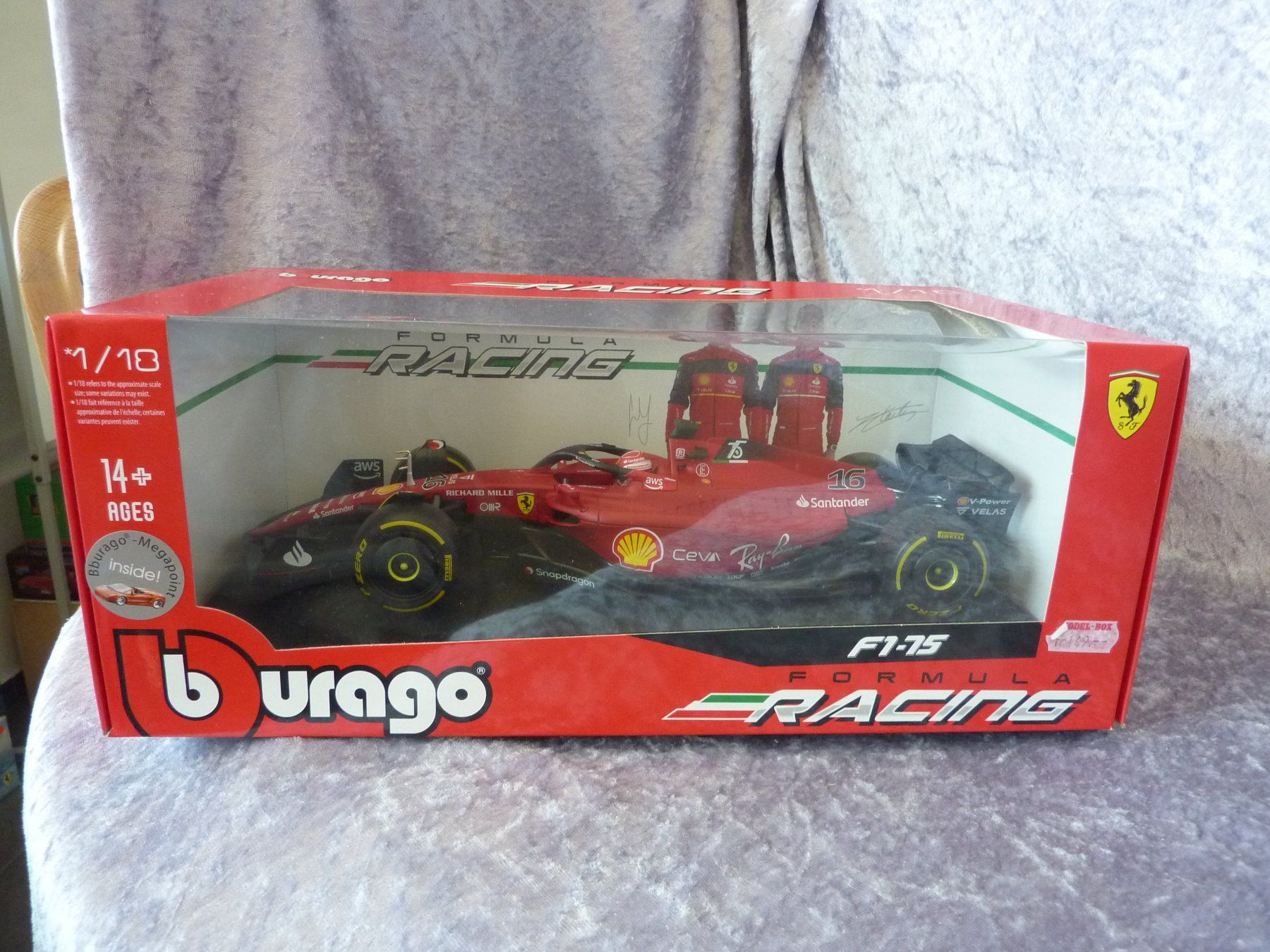 Ferrari Modellini d'auto: Ferrari F1-75 C.Leclerc #16 1:18 – Nuovo (secondo la descrizione) da Dürrenäsch venduto da modellautos4you 1