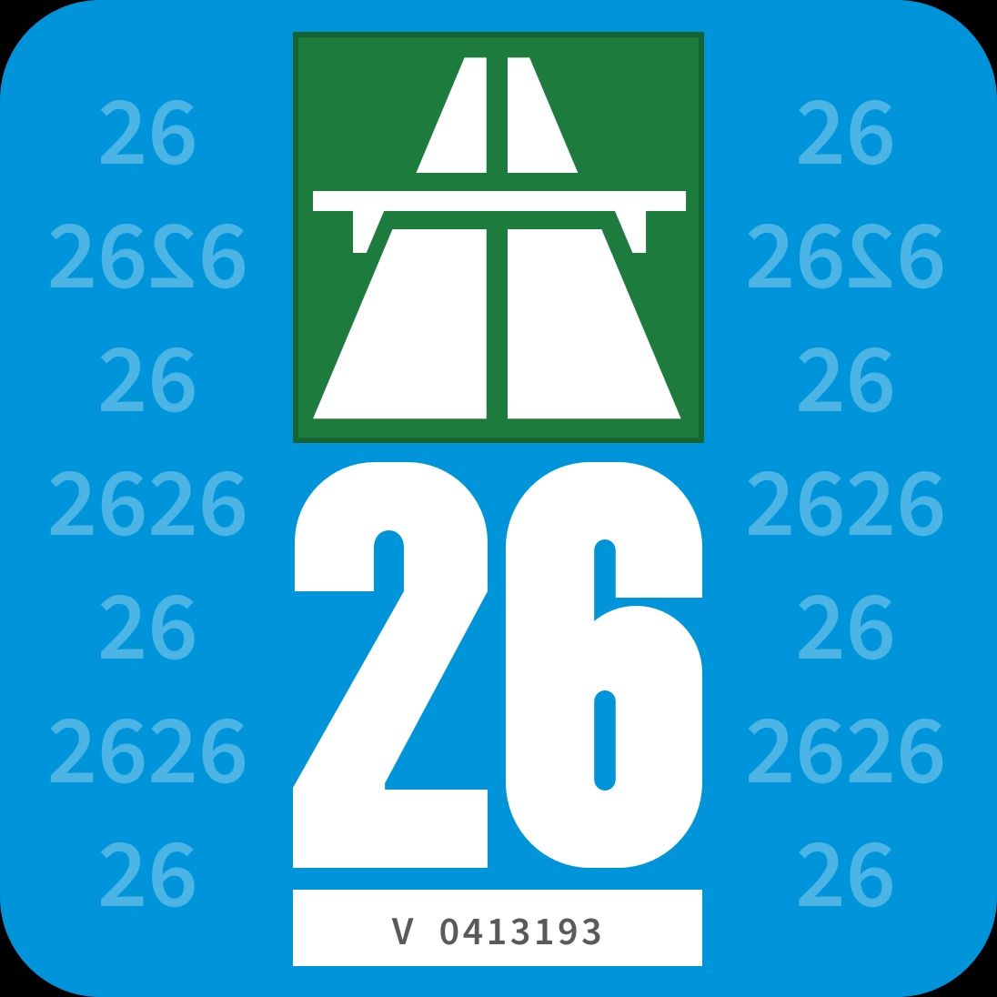 Vignette autostradali: Autobahn Vignette 2026 – Nuovo (secondo la descrizione) da Wila venduto da Niner77