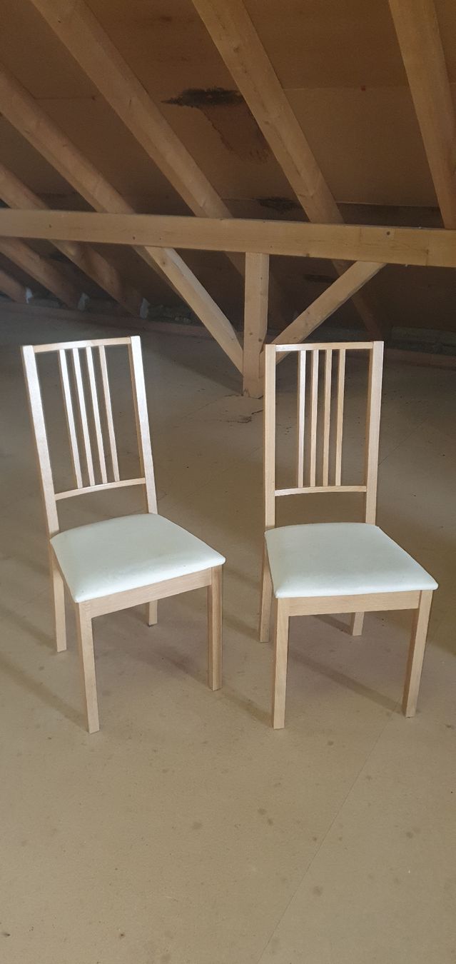 Set di tavolo e panche: Tisch ausziehbar mit 2 Stühlen – Usato da Hergiswil b. Willisau venduto da riffraff6133 2