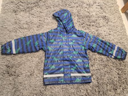 Gefütterte Regenjacke Kinder Grösse 134