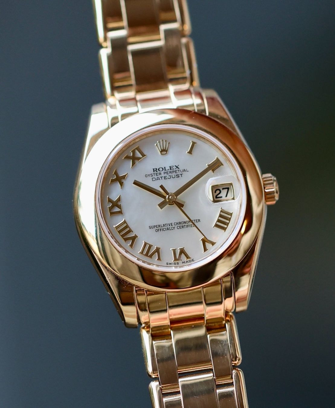 Rolex Uhren: Rolex Datejust 'Pearlmaster' MOP – Gebraucht aus Zürich von Lazulivintagewatches