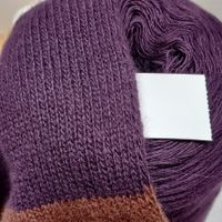 Kaschmir 50% Merino 50% Lanecardate, Fiftyfifty 450g pflaume