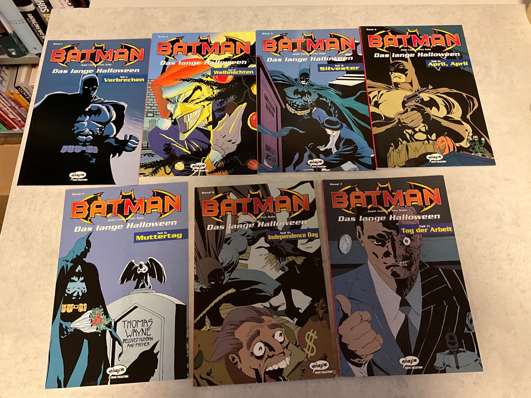 Comics: Batman - Das lange Halloween 1-7 - Komplett – Gebraucht aus Agriswil von Ueli03