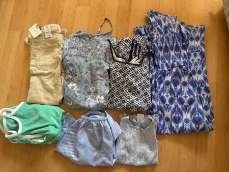 Kleiderpaket Mädchen 7-8 Jahre, Grösse 122-128
