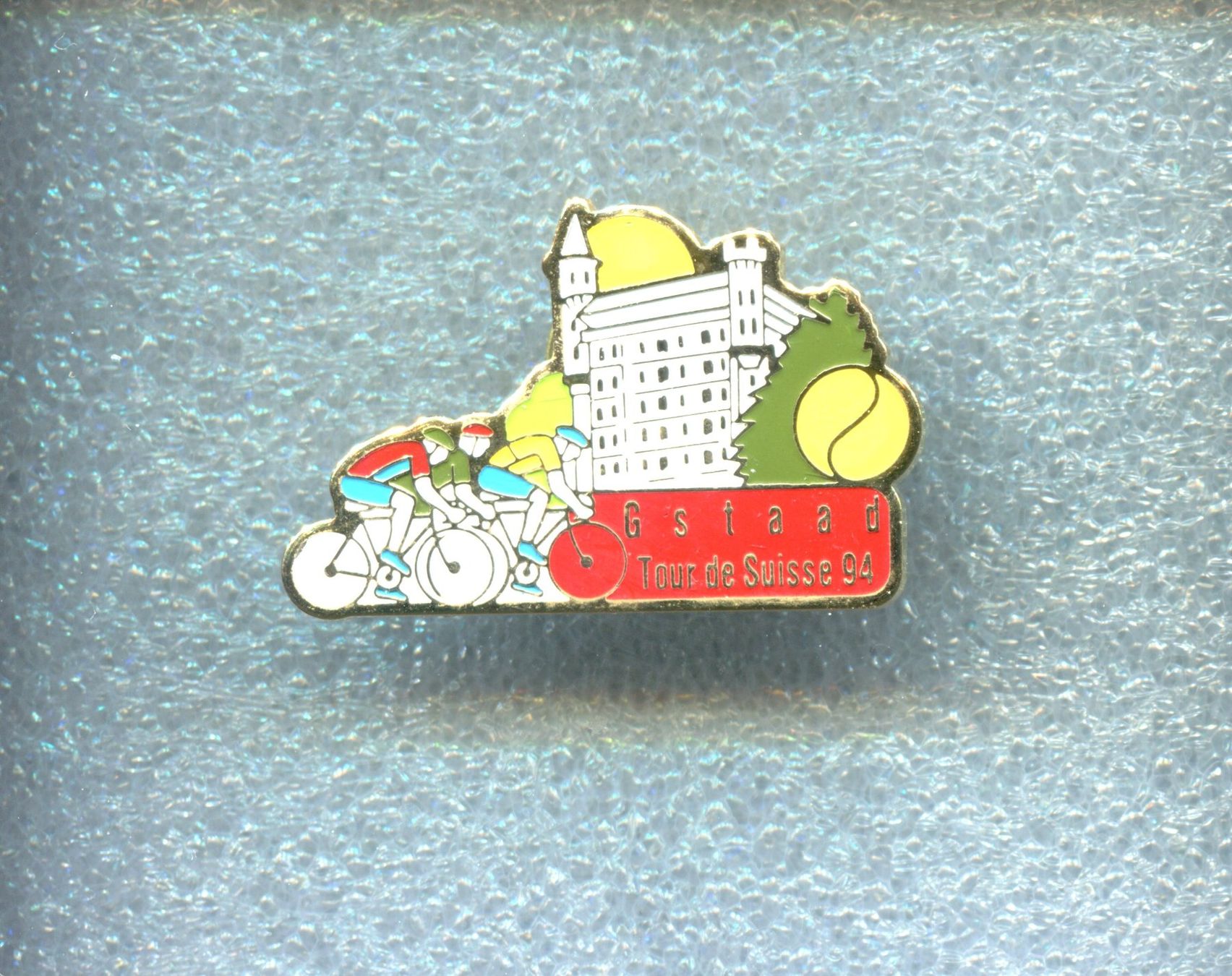 Placchette & Badge: Tour de Suisse '94  GSTAAD – Usato da Winterthur venduto da Sammleroase