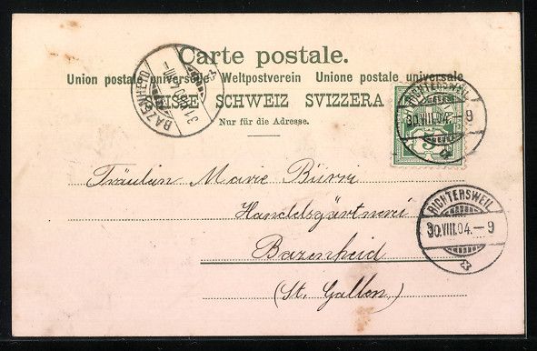 Cartes postales: St. Beatenberg, Ortsansicht aus der Voge – D'occasion à Berlin par bartko-reher 1