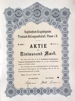 Vogtländisch-Erzgebirgische Treuhand-AG, Plauen - 1921