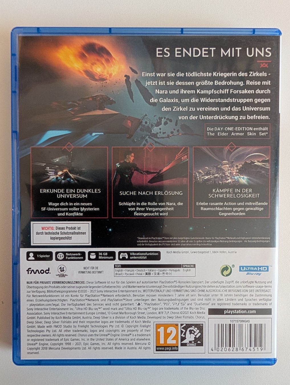 Jeux: CHORUS (PS5) – Neuf (Voir description) à Obernau par MABU9 1