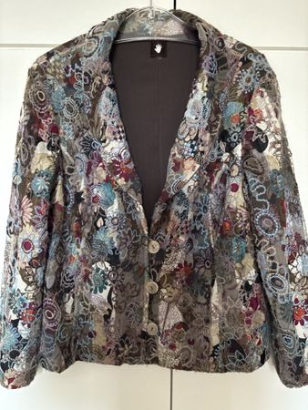 Blazer,Blumenmuster, Top Zustand