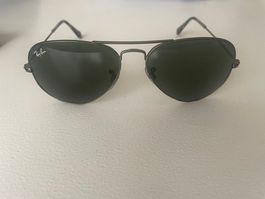 Ray-Ban Sonnenbrille, Aviator Classic - grün