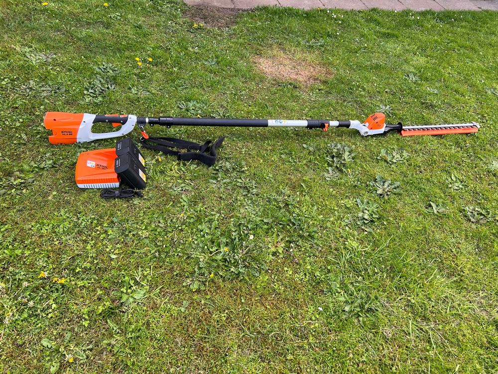 Akku Heckenschere STIHL HLA 85, mit Batary und Ladegeräte Kaufen auf