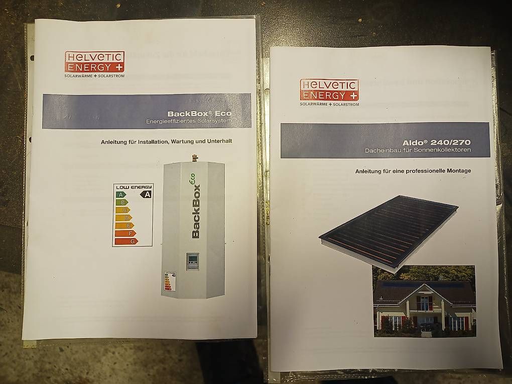 Solargeräte und Solarprodukte: Thermische Solaranlage – Gebraucht aus Müllheim Dorf von Mahubi 2