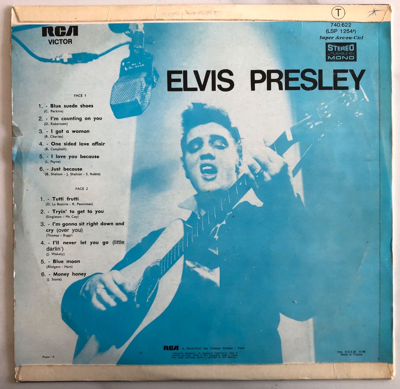 Dischi in vinile: ELVIS PRESLEY - ELVIS PRESLEY – Usato da Poliez-Pittet venduto da Newtown-Records 1