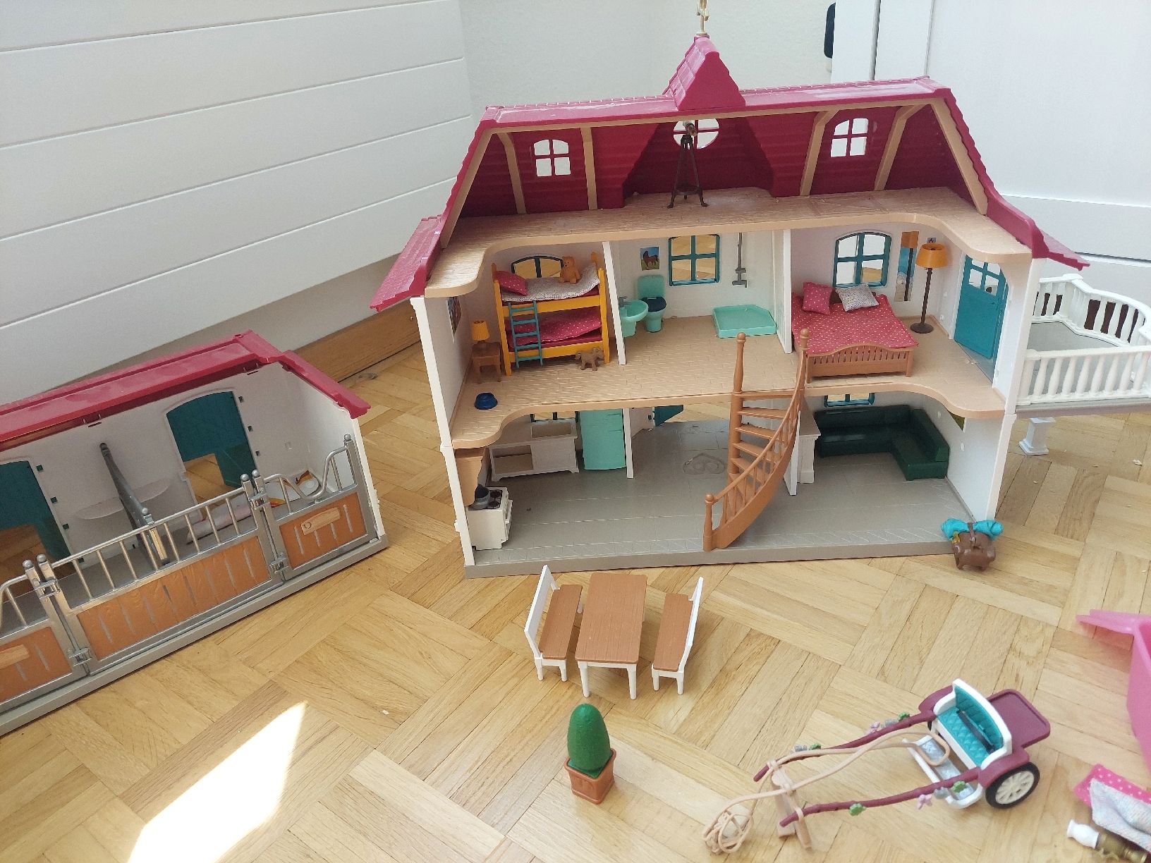 Schleich Giocattoli: Grosses Schleichset – Usato da Bischofszell venduto da maxtigi 8