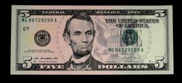 UNC - 5 US$ - MG86729299A