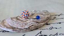 Chirurgenstahl Piercing 🦠💥 Bauchnabelpiercing Igel-Kugel
