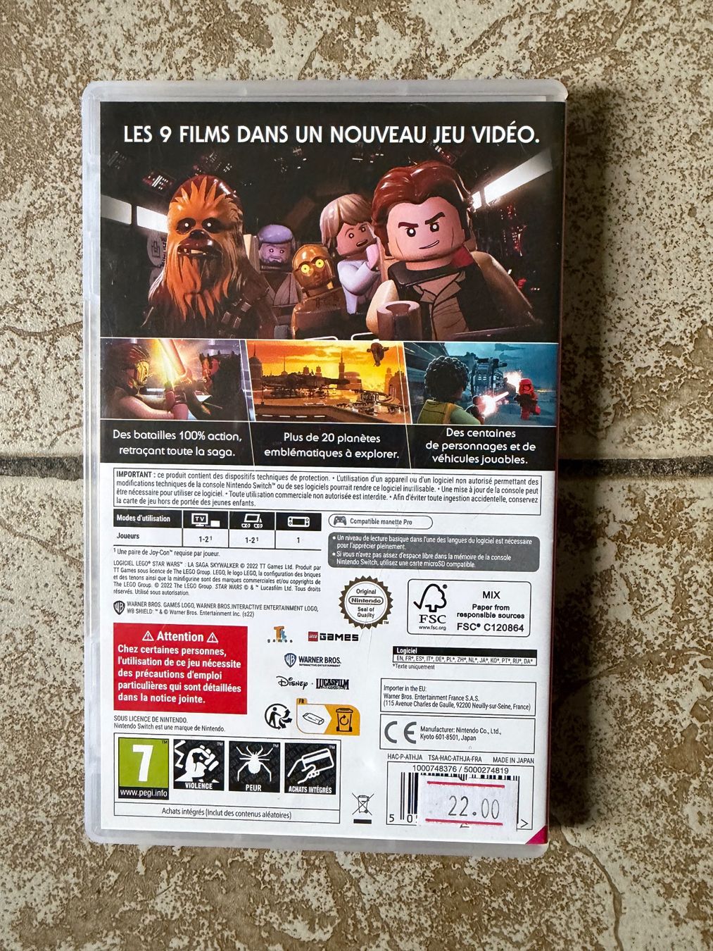 Nintendo Giochi: Switch: Star Wars La Saga Skywalker – Usato da Marly venduto da may_j75b 1