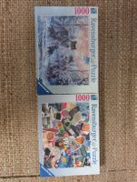 2 Ravensburger Puzzle 1000 Teile OV