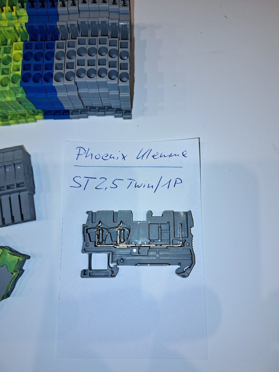 Phoenix Contact Elektronikbauteile: Klemme PHOENIX ST2,5 Twin/1P – Neu (gemäss Beschreibung) aus Sargans von Bomp 1