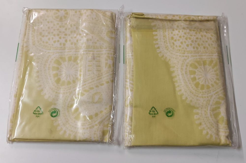 Santorini Bettwäsche 3-tlg. 135x200 - Bügelfrei, Mikrofaser Mit Reißverschluss