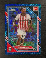 Johan Manzambi Topps Chrome Bundesliga 2025-26 Blue /150