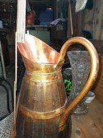 Kupfer Holz Kanne