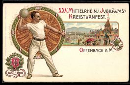 Litho Offenbach a. M., XXV. Mittelrhein.