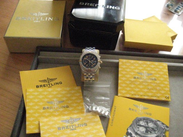 Breitling Orologi: Breitling   Chronomat   Automatic  kompl. Paket wie NEU – Usato da Menziken venduto da erw_c87m 8