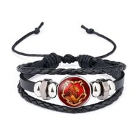 NEU Harry Potter Lederarmband mit Amulett