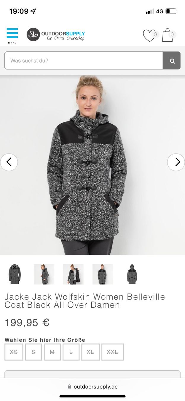 Jack Wolfskin Mäntel: Jack Wolfskin Mantel – Neu (gemäss Beschreibung) aus Boningen von charming_ 1