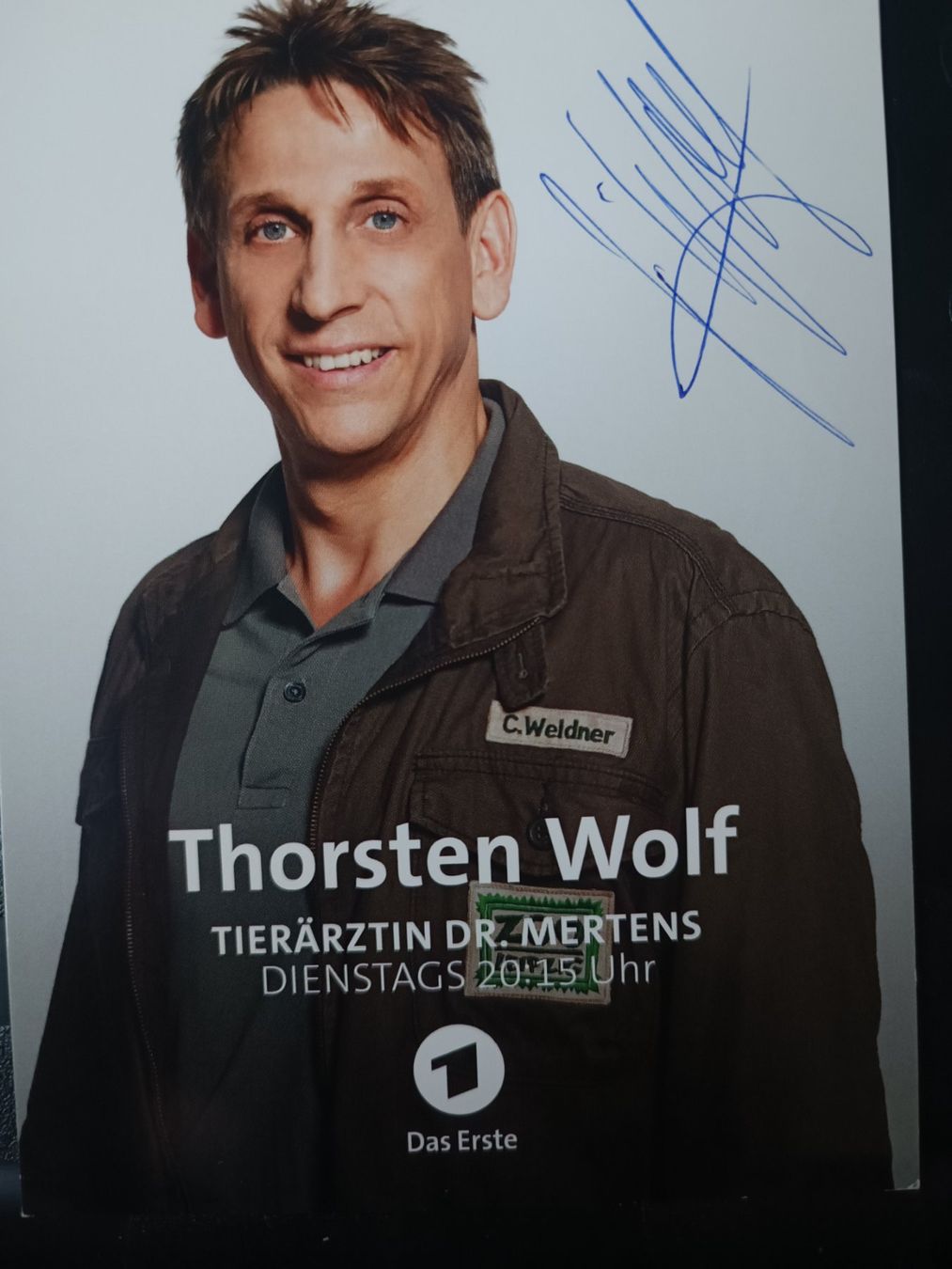 Autogramme: Thorsten Wolf - handsigniert – Gebraucht aus Menziken von Artographs
