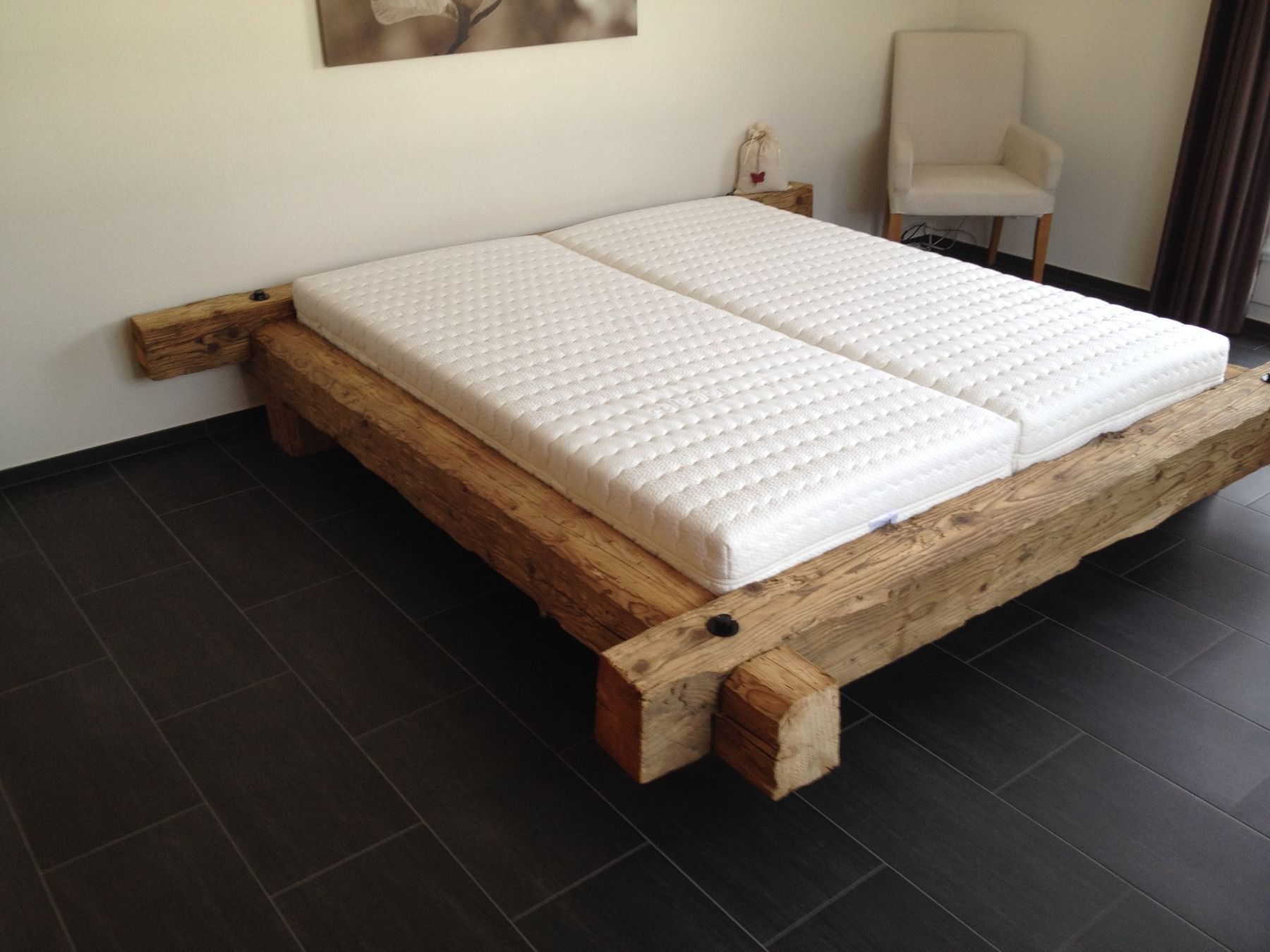Letti: Doppelbett Altholz – Usato da Siebnen venduto da Kesi01