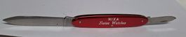 Victorinox Sackmesser Uhrenmesser Werbemesser NIXA Watches