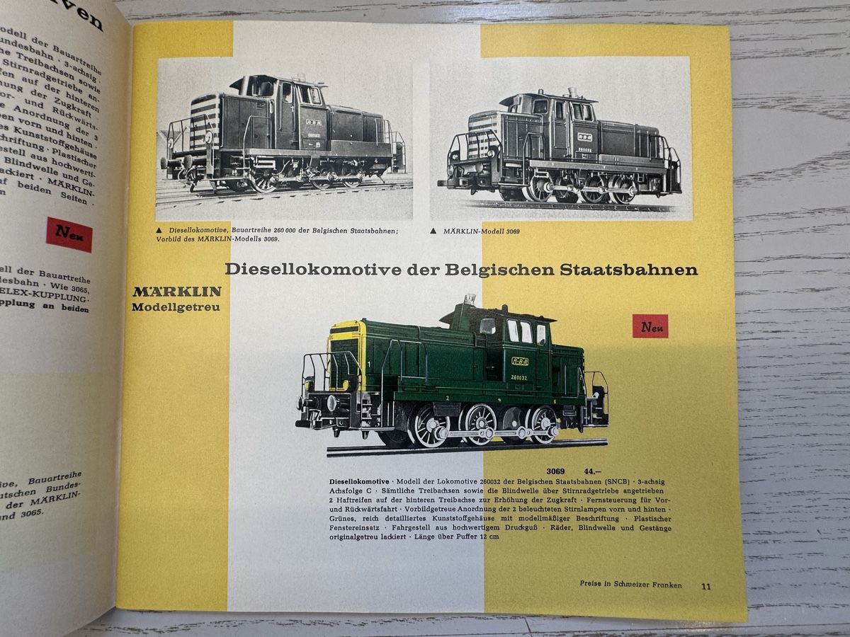 Märklin Modellini di ferrovie: Märklin Katalog 1963/64 D sfrs – Usato da Lupsingen venduto da New-Haven 3