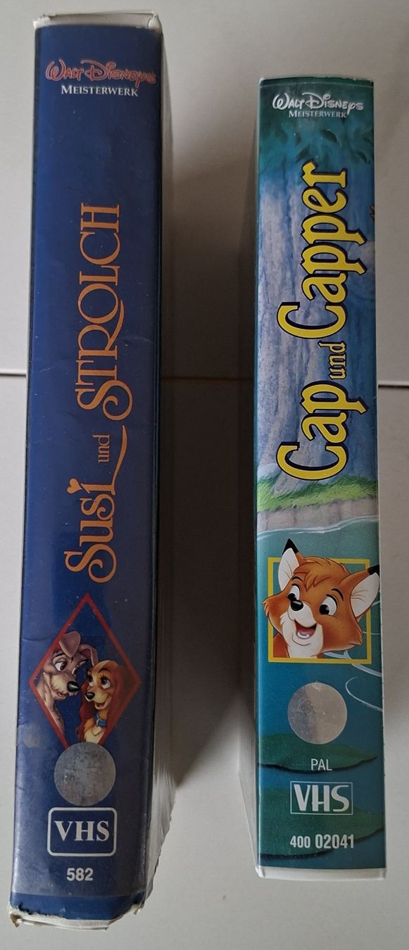 Tutti i VHS: VHS Disney Susi & Strolch & Cap & Capper – Usato da Ziefen venduto da MullerD 1