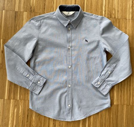 Hemd hellblau Gr. 146