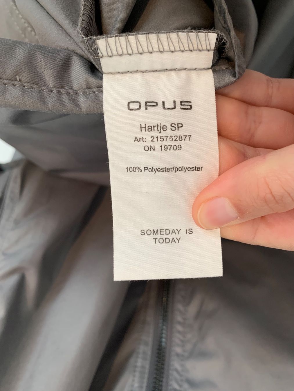 Opus Giacche: Opus Jacke Mantel grau Gr. L / 40 – Usato da Fislisbach venduto da KolibriSecondhand 9
