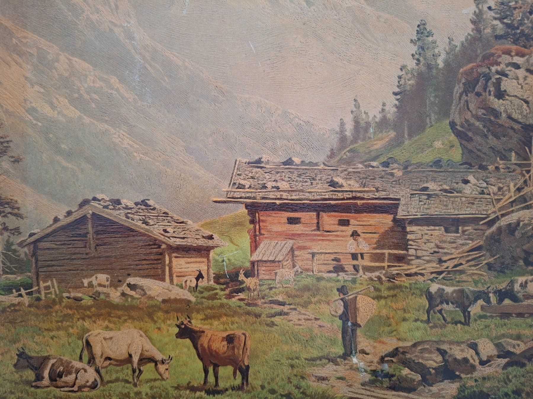 Foto & Immagini: Poster Alphütten. – Usato da Goldach venduto da armando_r