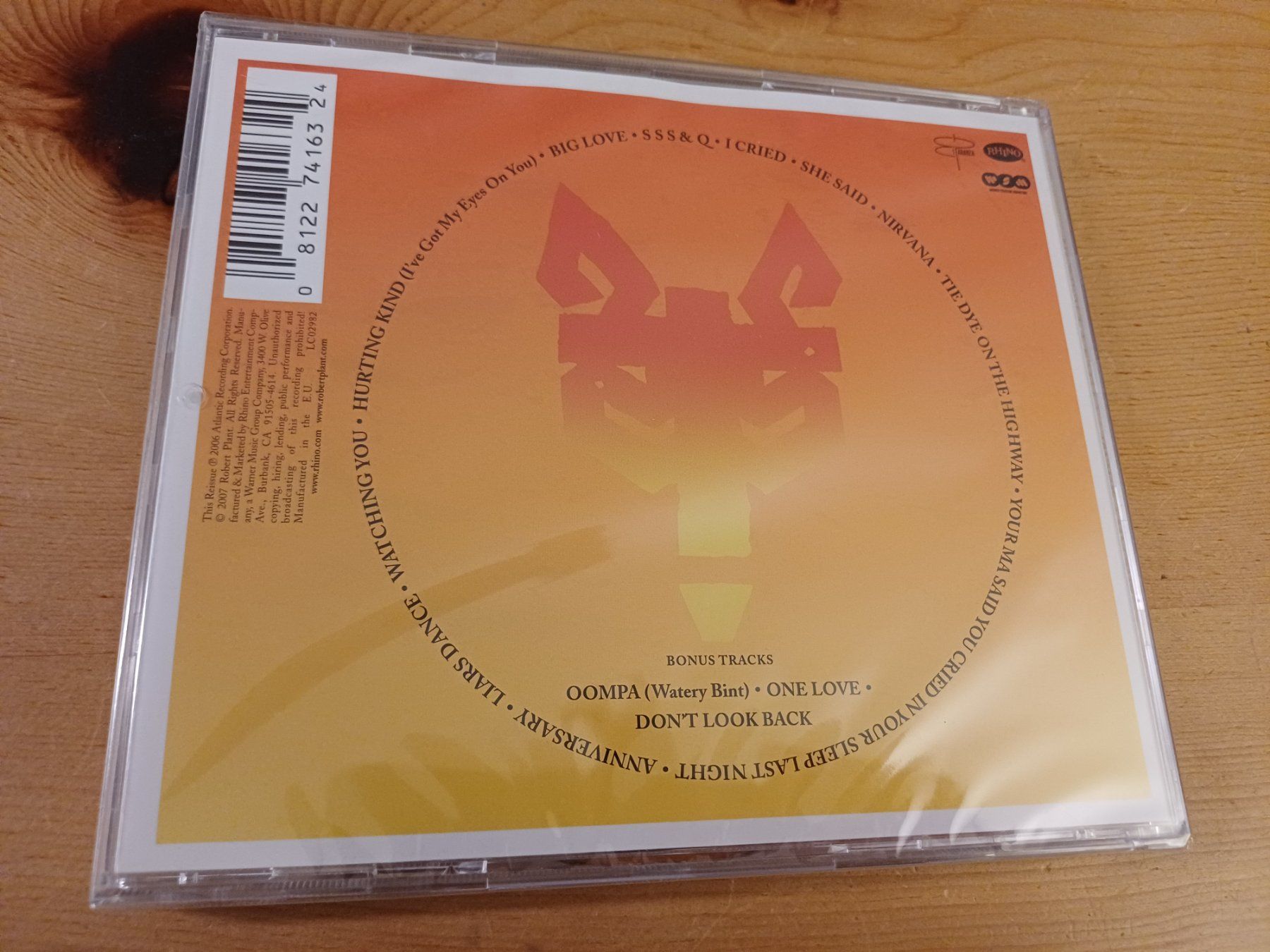 CDs: Robert Plant: Manic Nirvana (Expanded & Remastered) neu! – Neu und originalverpackt aus Jona von Rreto71 2