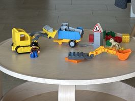 Lego Duplo chantier engins transformable 