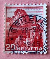 Nr.215 Landschaftsbilder Stempel Geneve  ﻿  
