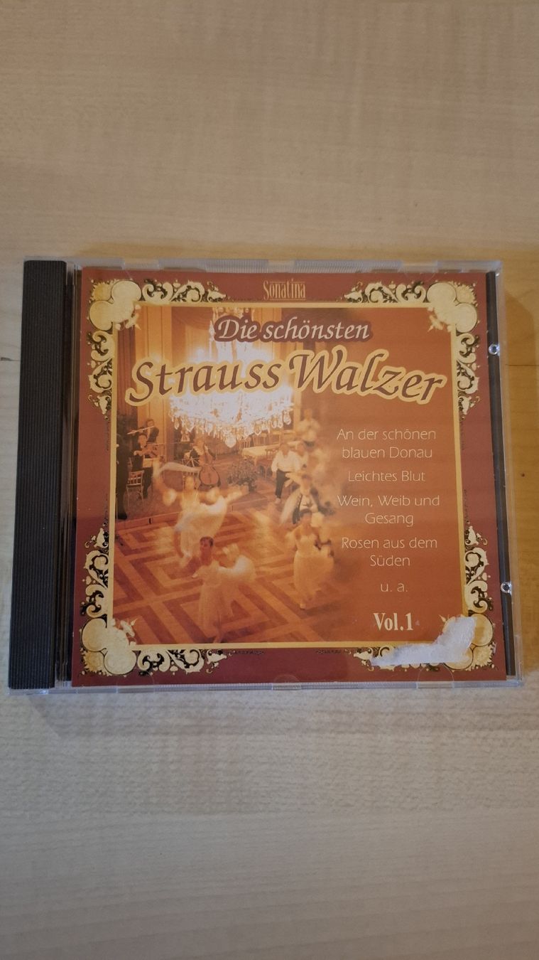 CDs: Strauss Walzer CD Sammlung - Die Schönsten Walzer Vol. 1-3 – Gebraucht aus Arch von Roli67