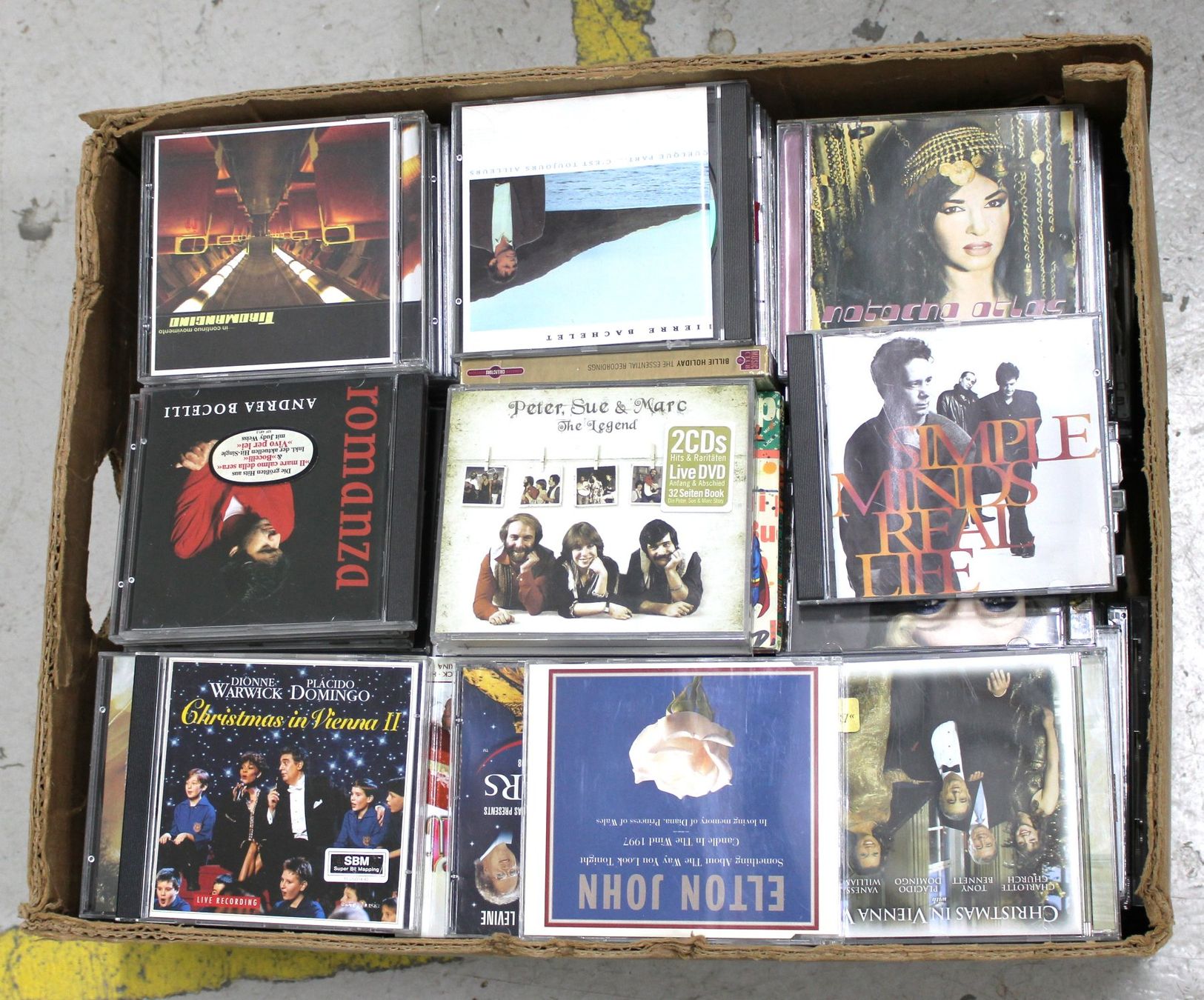 CDs: Riesige CD Sammlung (27 Kisten) – Gebraucht aus Volketswil von brockipfannenstil